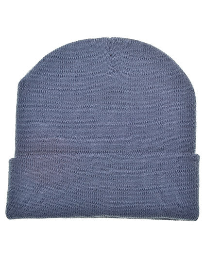 L-merch Strickmütze C700 in Dark Grey