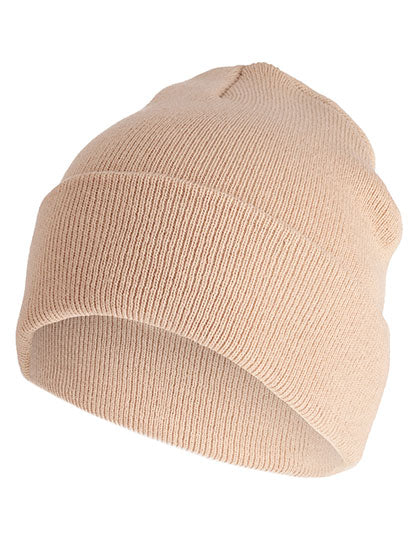 L-merch Strickmütze C700 in Dusty Pink