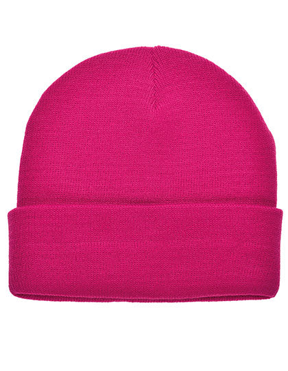 L-merch Strickmütze C700 in Rosa
