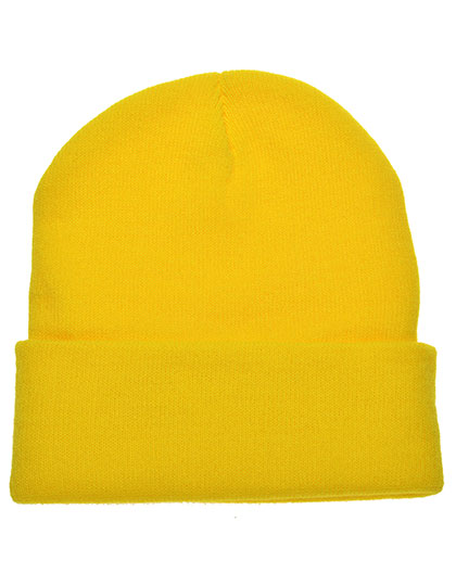 L-merch Strickmütze C700 in Yellow