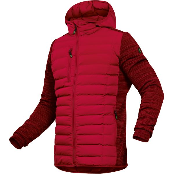 Steppstoffjacke mit Kapuze von Leibwächter – Produkt- und Farbansicht für Textildruck und Stickerei