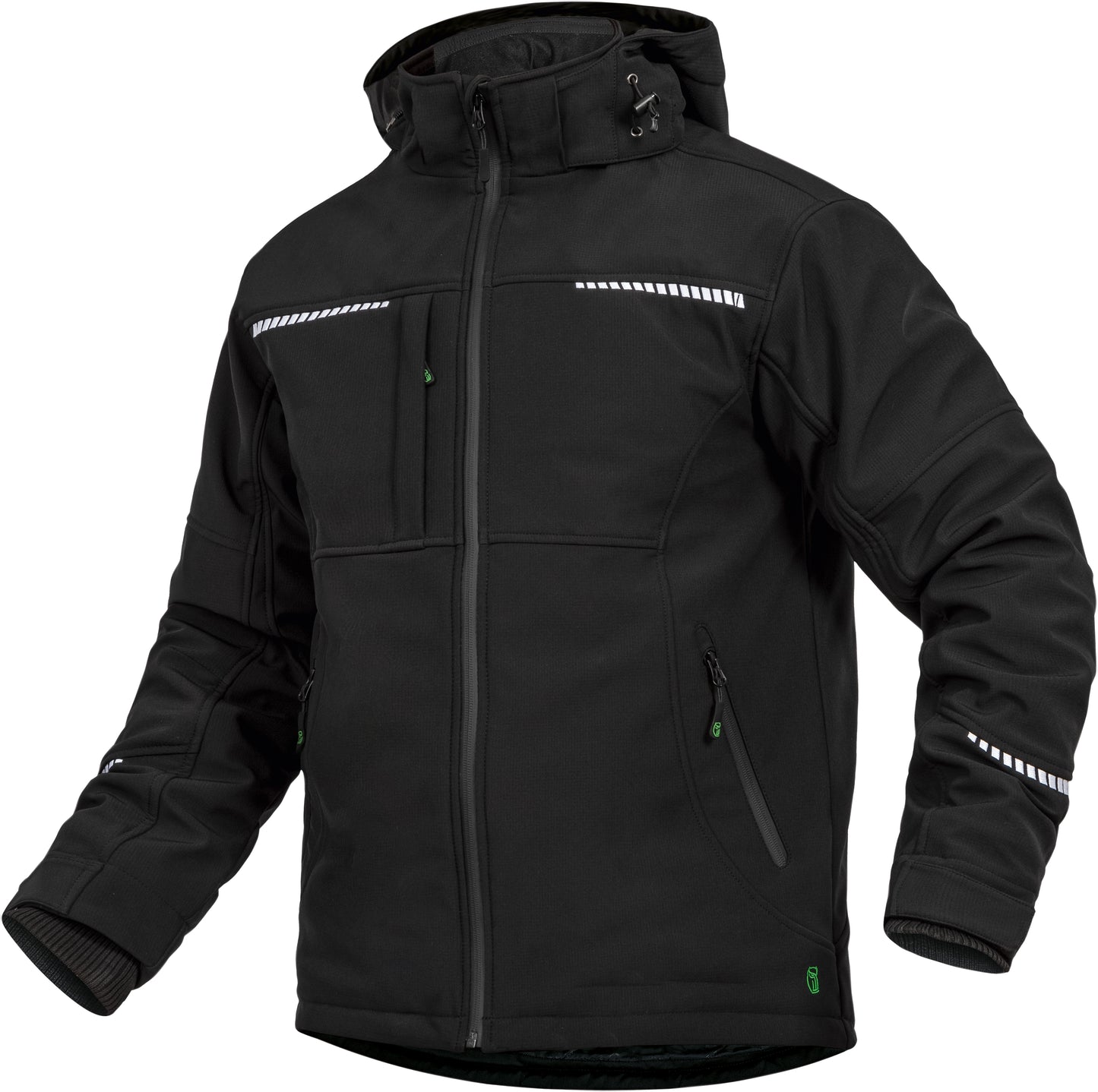 Jacke mit abzippbarer Kappuze