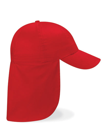 Sport-Cap mit Nacken- und Ohrenschutz von Beechfield – Produkt- und Farbansicht für Textildruck und Stickerei