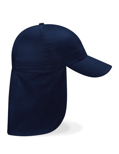 Sport-Cap mit Nacken- und Ohrenschutz von Beechfield – Produkt- und Farbansicht für Textildruck und Stickerei