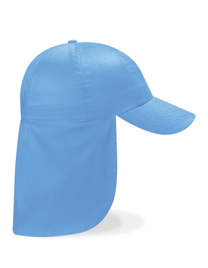 Sport-Cap mit Nacken- und Ohrenschutz von Beechfield – Produkt- und Farbansicht für Textildruck und Stickerei