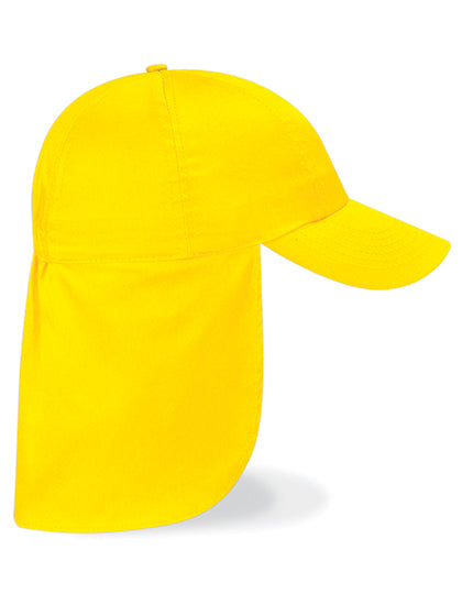 Sport-Cap mit Nacken- und Ohrenschutz von Beechfield – Produkt- und Farbansicht für Textildruck und Stickerei