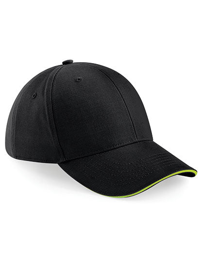 Low Profile Cap mit Kontrastfarben von Beechfield – Produkt- und Farbansicht für Textildruck und Stickerei