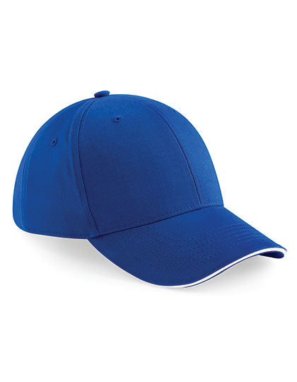 Low Profile Cap mit Kontrastfarben von Beechfield – Produkt- und Farbansicht für Textildruck und Stickerei