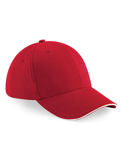 Low Profile Cap mit Kontrastfarben von Beechfield – Produkt- und Farbansicht für Textildruck und Stickerei
