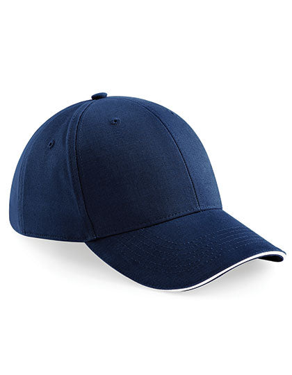 Low Profile Cap mit Kontrastfarben von Beechfield – Produkt- und Farbansicht für Textildruck und Stickerei