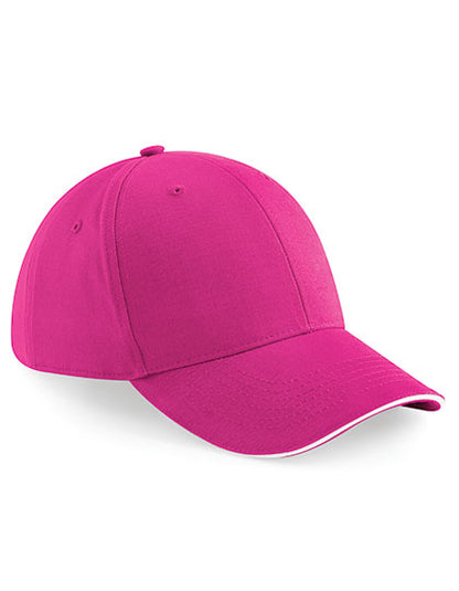 Low Profile Cap mit Kontrastfarben