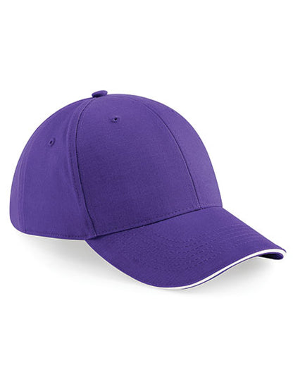 Low Profile Cap mit Kontrastfarben