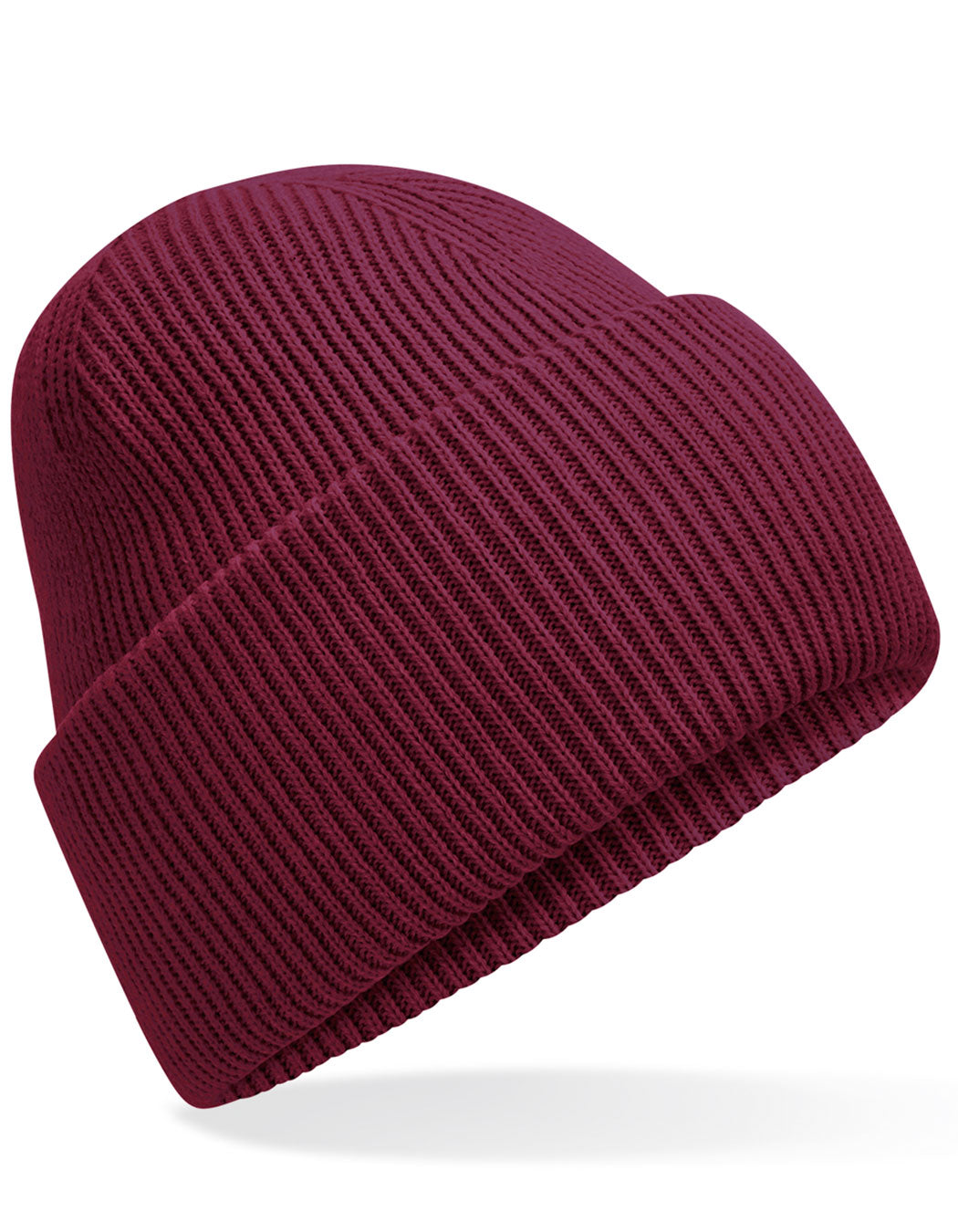 Beechfield Classic Engineered Deep Cuffed Beanie CB385R in Burgundy