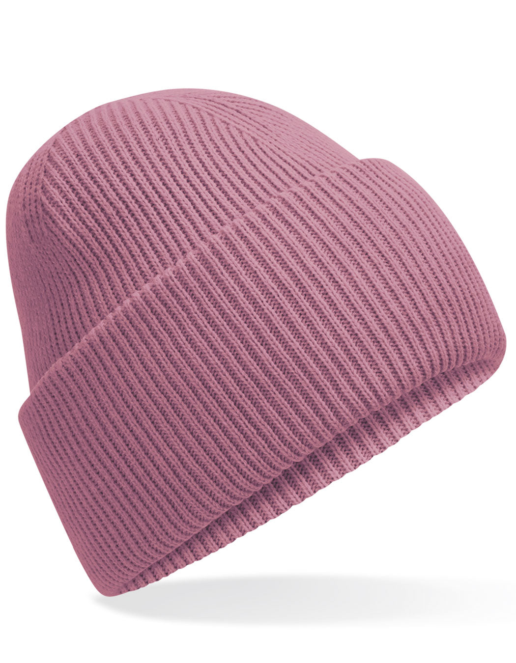 Beechfield Classic Engineered Deep Cuffed Beanie CB385R in Dusty Purple