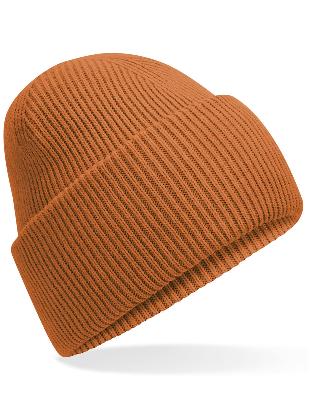 Beechfield Classic Engineered Deep Cuffed Beanie CB385R in Pumpkin