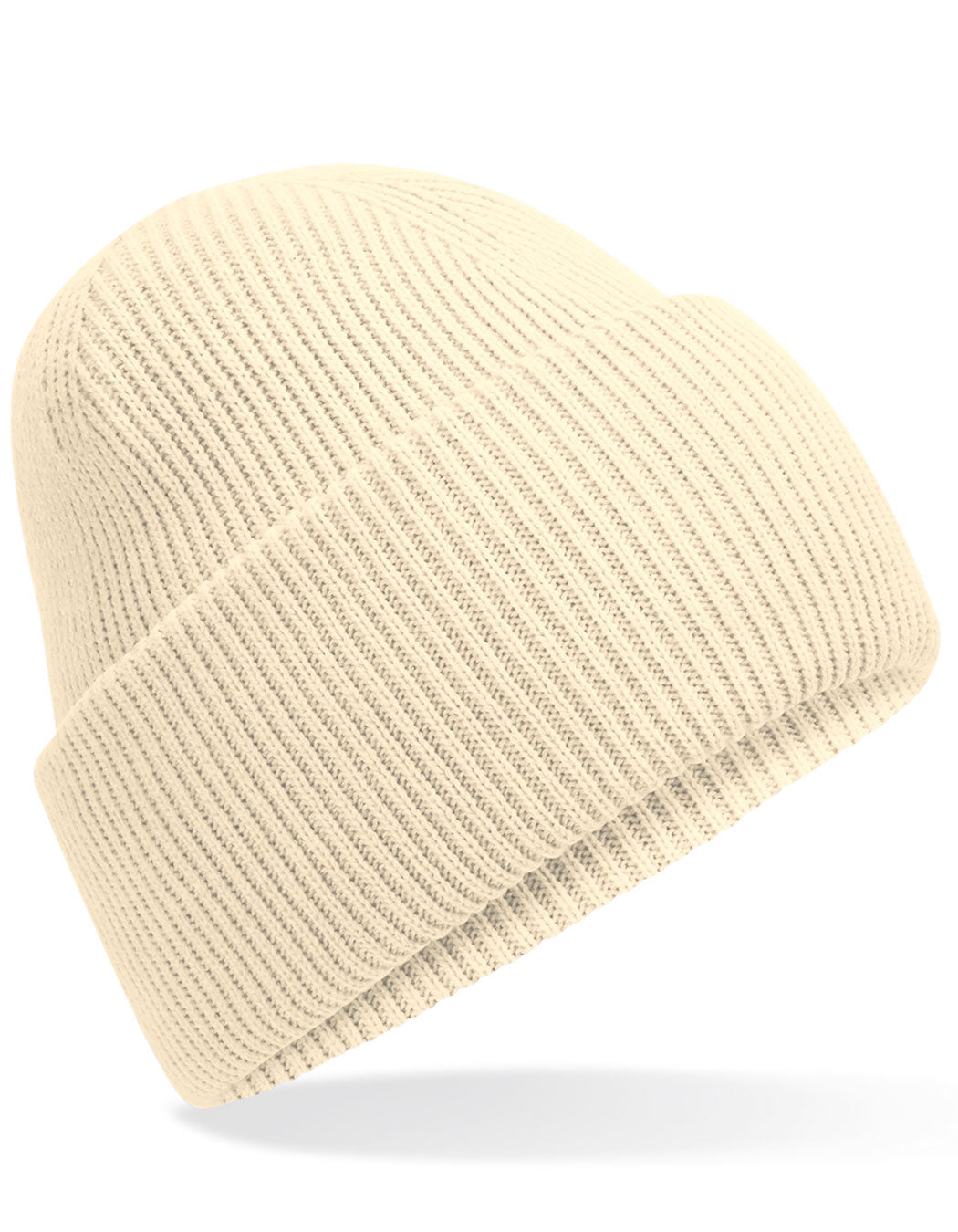 Beechfield Classic Engineered Deep Cuffed Beanie CB385R in Vanilla
