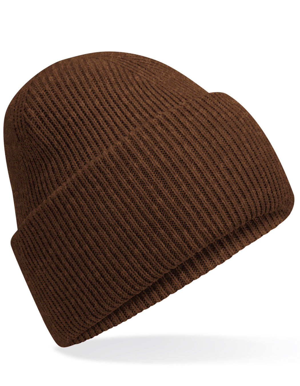 Beechfield Classic Engineered Deep Cuffed Beanie CB385R in Walnut