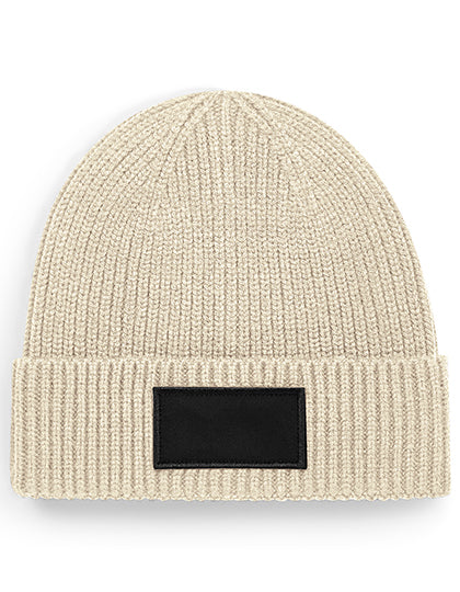 Fashion Patch Beanie von Beechfield – Produkt- und Farbansicht für Textildruck und Stickerei
