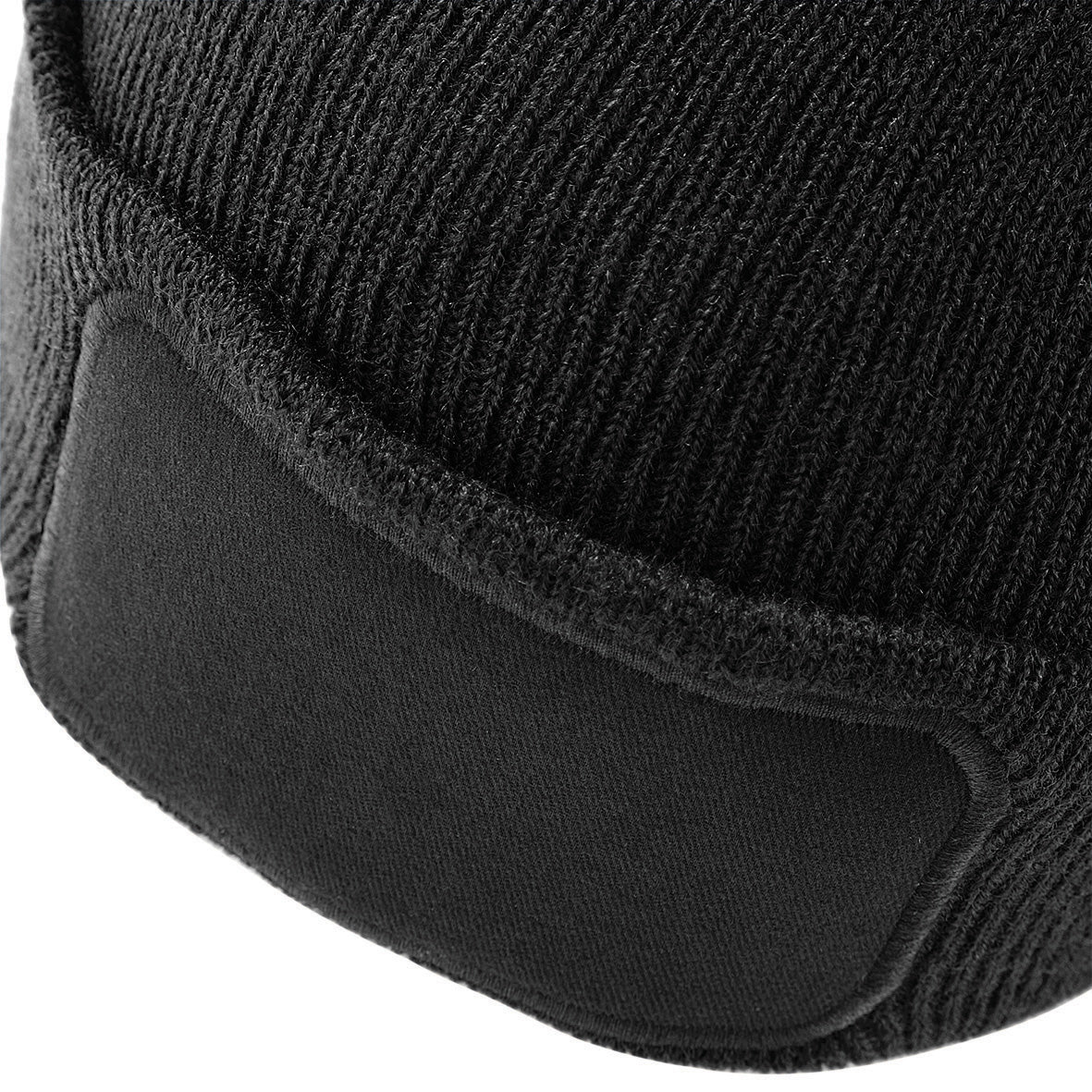 Beanie aus Polyacryl mit Baumwoll-Twill-Aufnäher
