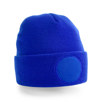 Circular Patch Beanie