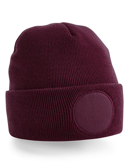 Circular Patch Beanie