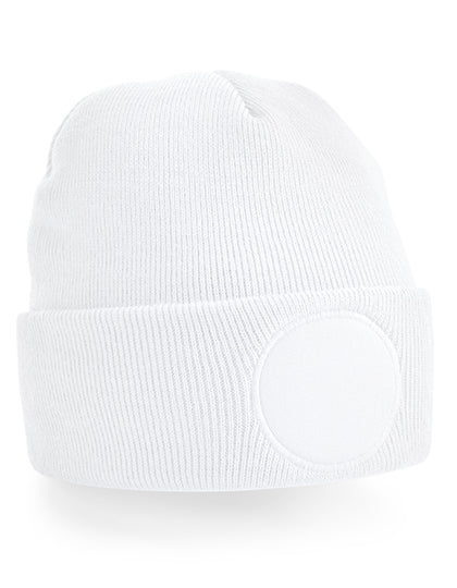 Circular Patch Beanie