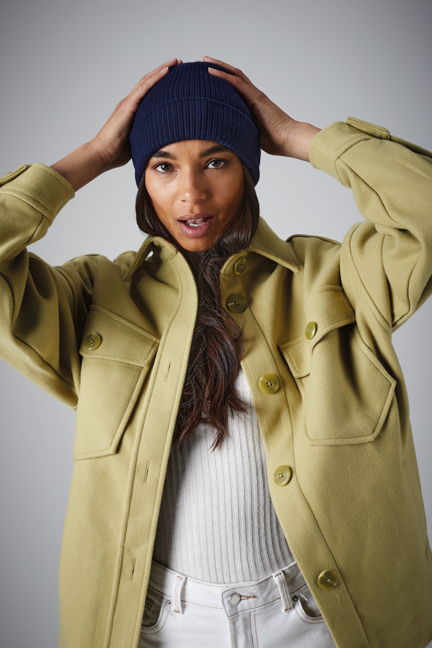 Beanie aus Bio-Baumwolle