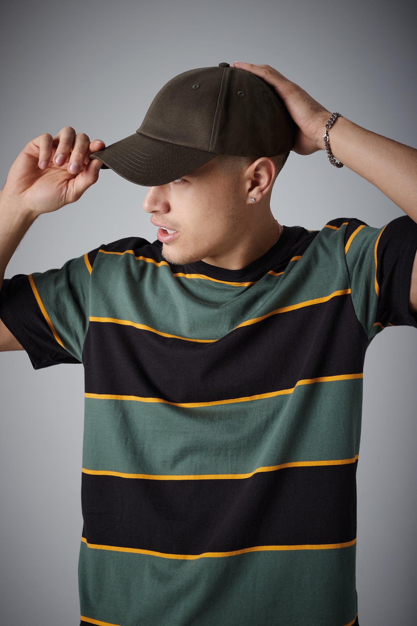 Twill-Basecap mit Metallverschluss