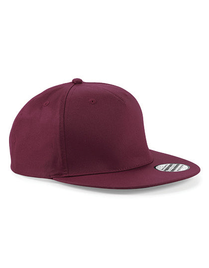 Snapback-Cap im Retro-Stil von Beechfield – Produkt- und Farbansicht für Textildruck und Stickerei