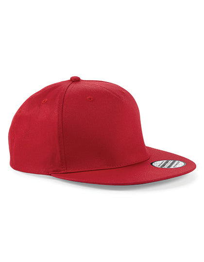 Snapback-Cap im Retro-Stil von Beechfield – Produkt- und Farbansicht für Textildruck und Stickerei