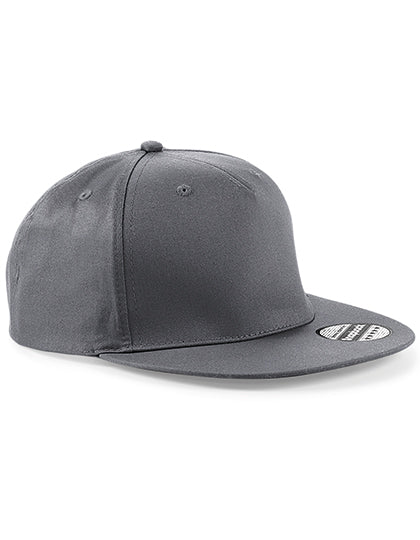 Snapback-Cap im Retro-Stil von Beechfield – Produkt- und Farbansicht für Textildruck und Stickerei