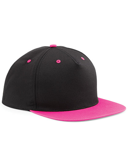 Kontrastreiche Snapback-Cap