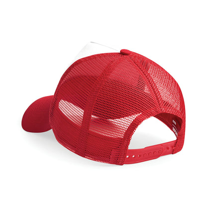 Retro Snapback-Cap mit Netz-Rückenteil