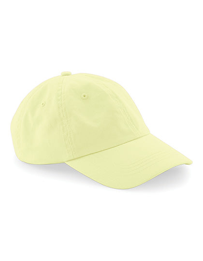 Low Profile Chino-Cap im 6-Panel-Design von Beechfield – Produkt- und Farbansicht für Textildruck und Stickerei