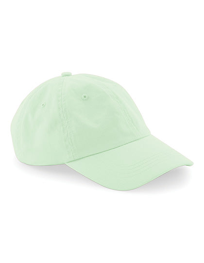 Low Profile Chino-Cap im 6-Panel-Design von Beechfield – Produkt- und Farbansicht für Textildruck und Stickerei