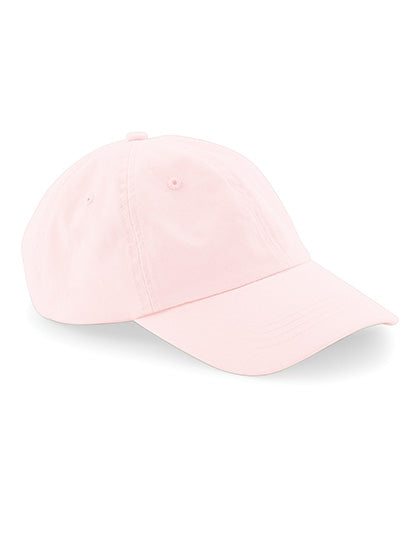 Low Profile Chino-Cap im 6-Panel-Design von Beechfield – Produkt- und Farbansicht für Textildruck und Stickerei