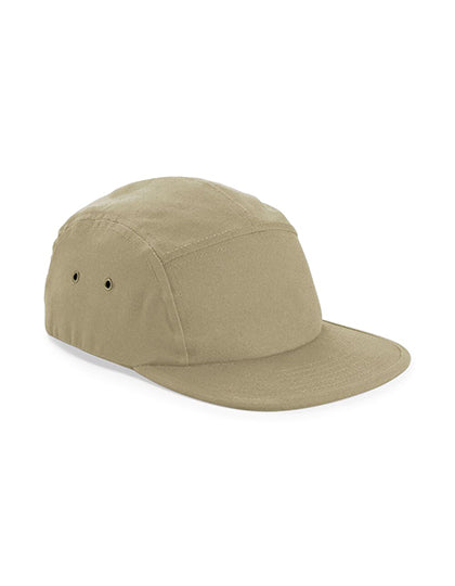 Canvas-Cap im 5-Panel-Design von Beechfield – Produkt- und Farbansicht für Textildruck und Stickerei