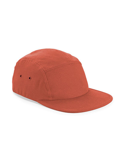 Canvas-Cap im 5-Panel-Design von Beechfield – Produkt- und Farbansicht für Textildruck und Stickerei