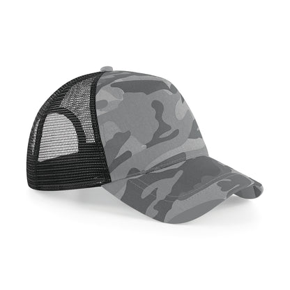 5-Panel-Netz-Cap mit Camouflage-Design