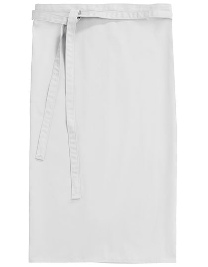 CG Workwear Bistro Apron Roma 80 GreeNature in Cool Grey – mit Firmenlogo individualisierbar