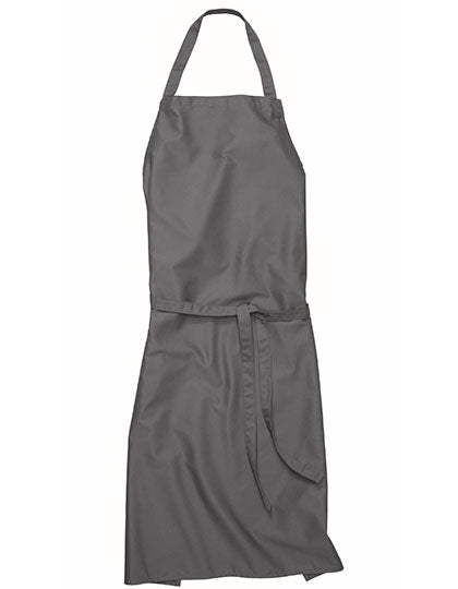 CG Workwear Bib Apron Verona 90 GreeNature in Griffin – mit Firmenlogo individualisierbar