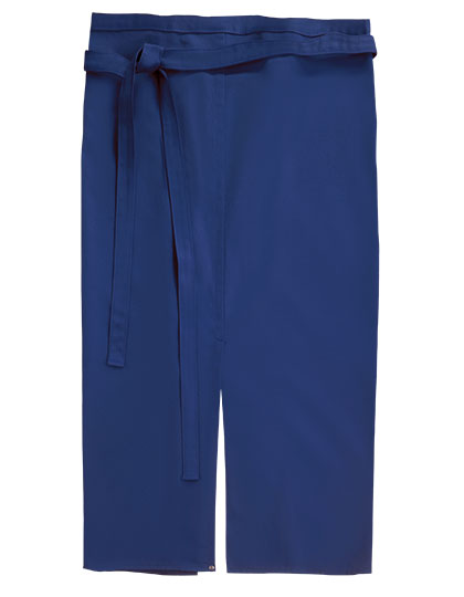 CG Workwear Slit Apron Milano 80 x 100 cm in Bugatti – mit Firmenlogo individualisierbar