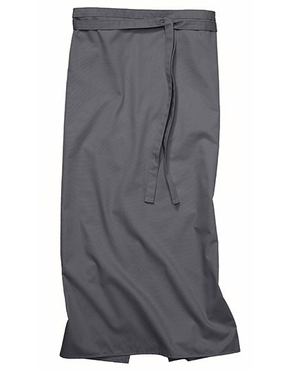 CG Workwear Bistro Apron Roma 100 x 100 cm in Elefant – mit Firmenlogo individualisierbar