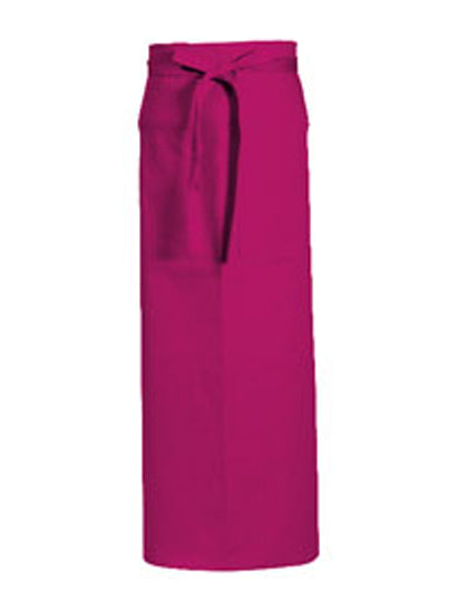 CG Workwear Bistro Apron Roma 100 x 100 cm in Magenta – mit Firmenlogo individualisierbar