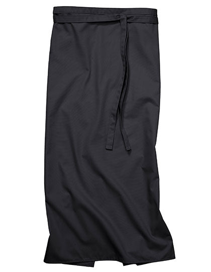 CG Workwear Bistro Apron Roma 100 x 100 cm in Raven – mit Firmenlogo individualisierbar