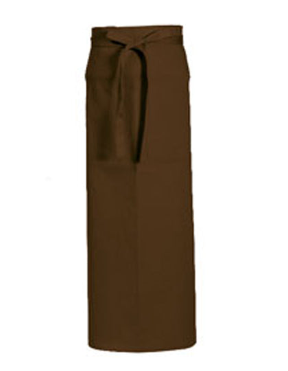 CG Workwear Bistro Apron Roma 100 x 100 cm in Taupe – mit Firmenlogo individualisierbar