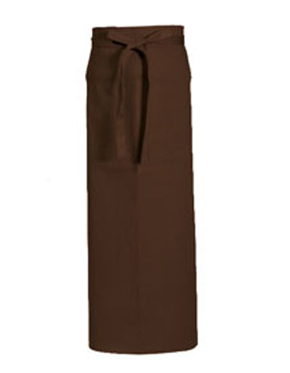 CG Workwear Bistro Apron Roma 100 x 100 cm in Toffee – mit Firmenlogo individualisierbar