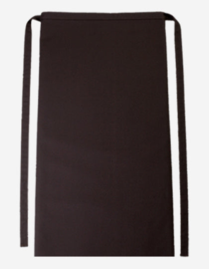 CG Workwear Bistro Apron Roma 80 in Chocolate – mit Firmenlogo individualisierbar