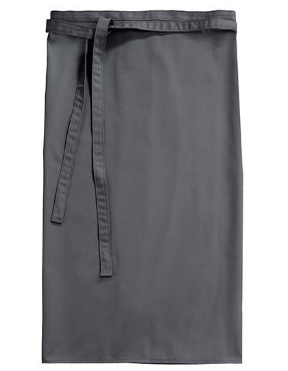 CG Workwear Bistro Apron Roma 80 in Elefant – mit Firmenlogo individualisierbar