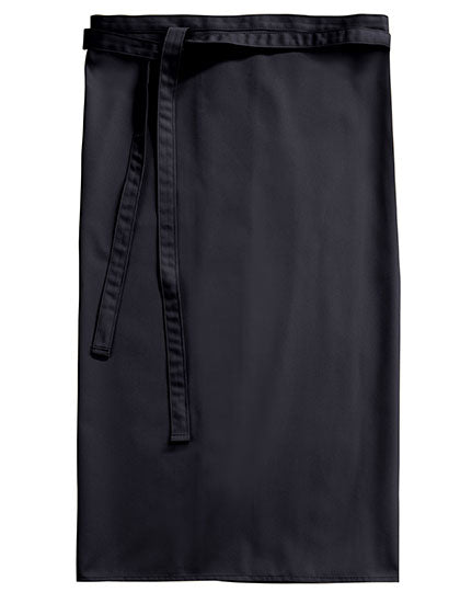 CG Workwear Bistro Apron Roma 80 in Raven – mit Firmenlogo individualisierbar